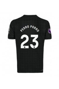 Tottenham Hotspur Pedro Porro #23 Jalkapallovaatteet Vieraspaita 2025-26 Lyhythihainen